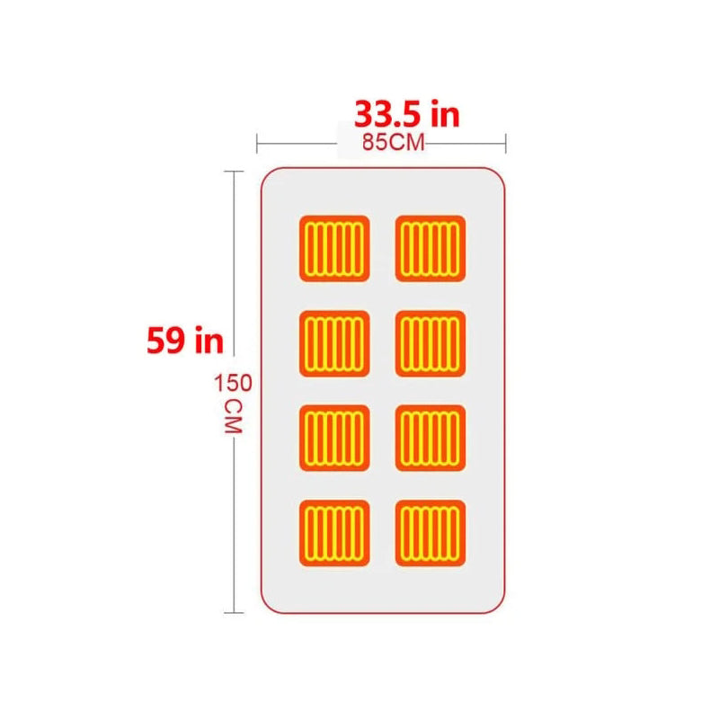 USB grzewczy ciepły ramiona - Elektryczny grzewczy pluszowy koc