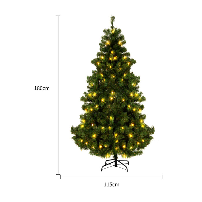 Otulena Sztuczna choinka z lampkami lub z jagodami, 150–230 cm