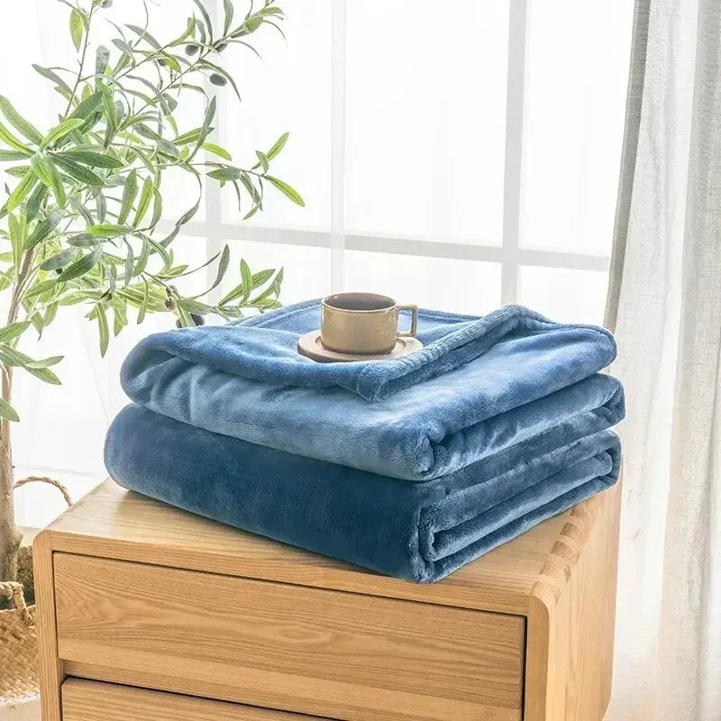 Gruby koc flanelowy - FlannelWarm
