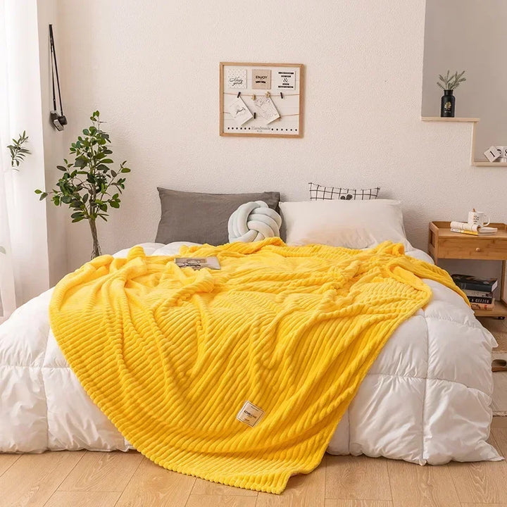 Gruby flanela jesień koc - WarmHaven