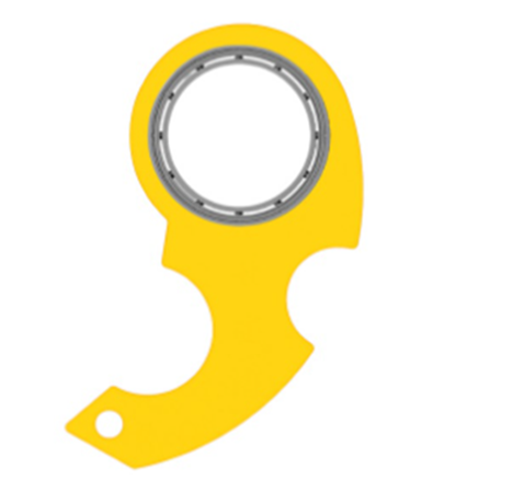 Kolorowe breloki fidget spinner z otwieraczem