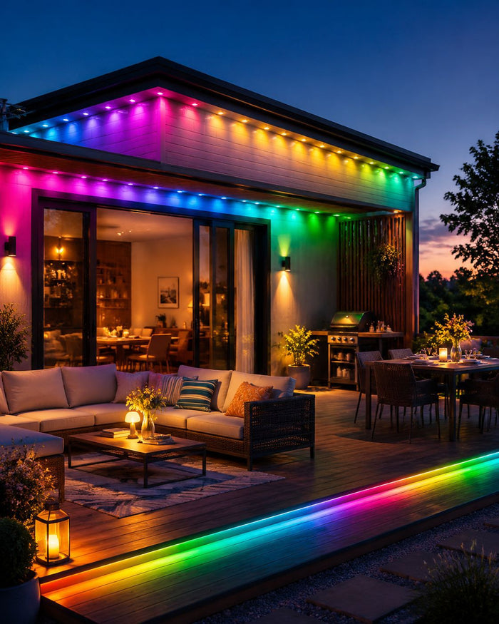 Otulena Stałe oświetlenie LED RGB pod okap z aplikacją
