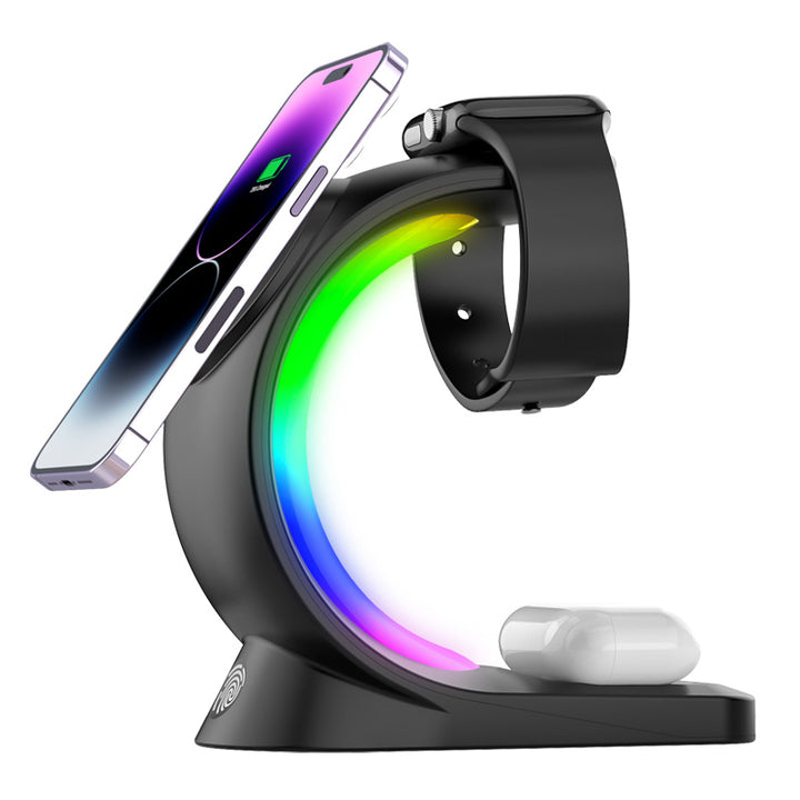Stacja ładująca z podświetleniem RGB
