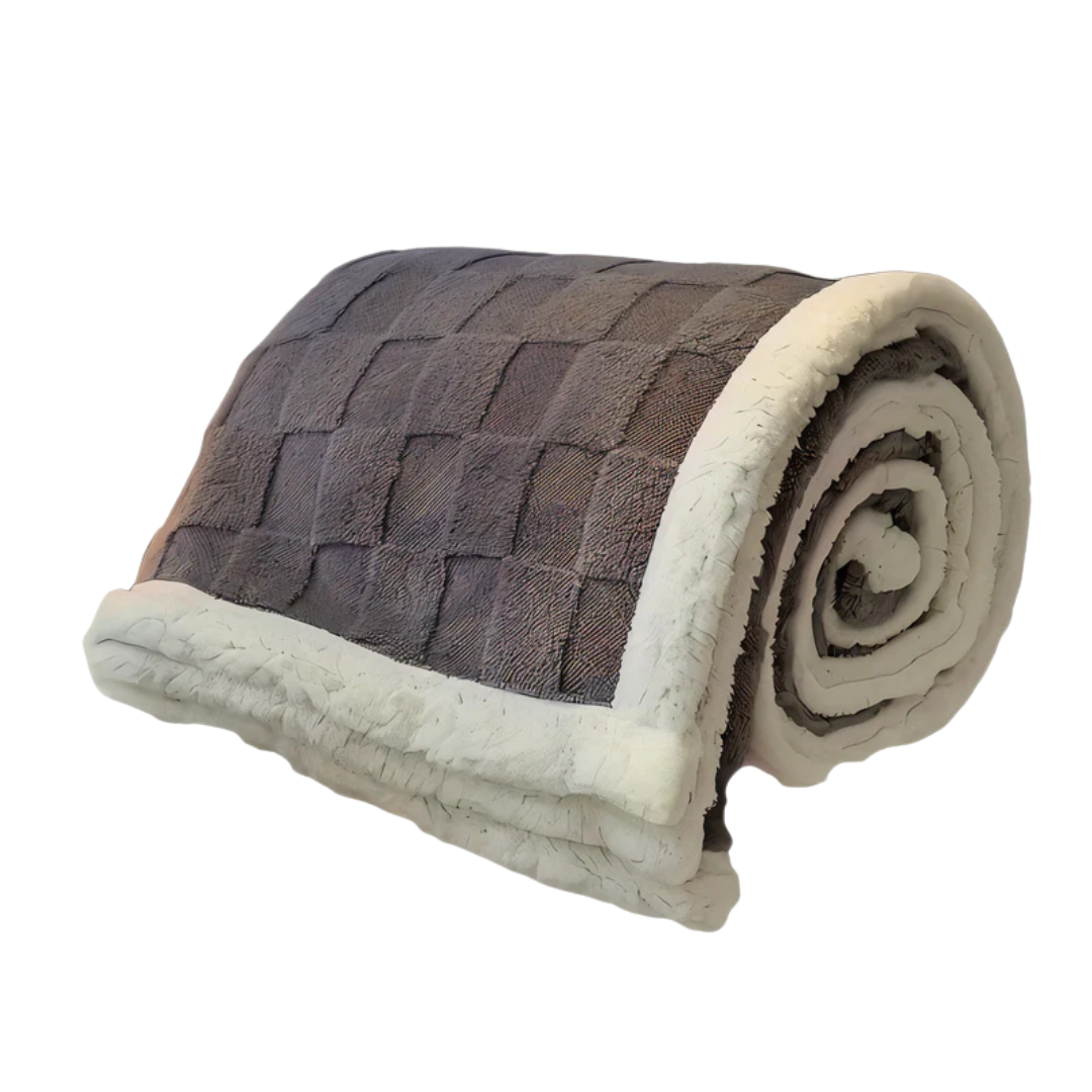 Luksusowy koc polarowy
