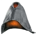 Ogrzewane poncho na USB z zamkiem, 150 x 79 cm, trzy poziomy ciepła