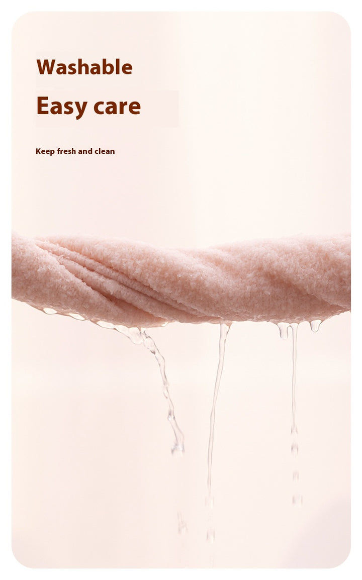 Pluszowe podgrzewane skarpety z naszywką jelonka na stopach