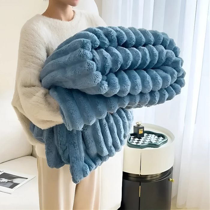 Otulena™ Bardzo miękki koc flanelowy – lekki, ciepły i poręczny