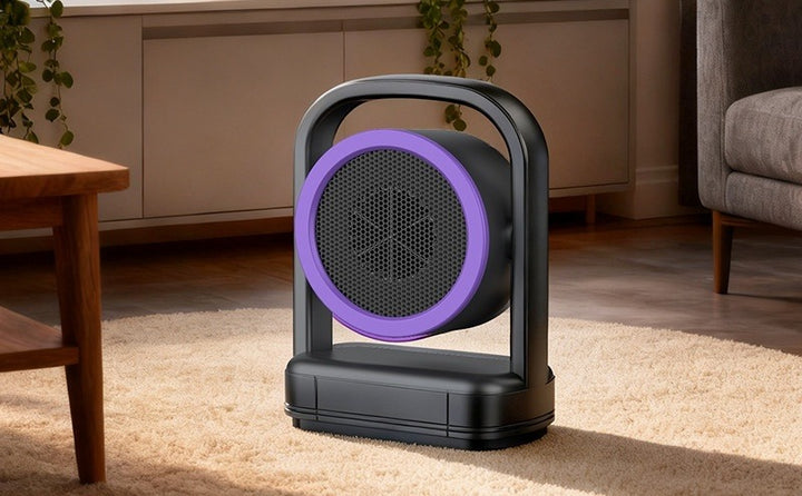 Kompaktowy termowentylator z uchwytem