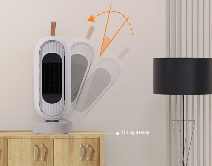 Pionowy termowentylator z pętelką do noszenia