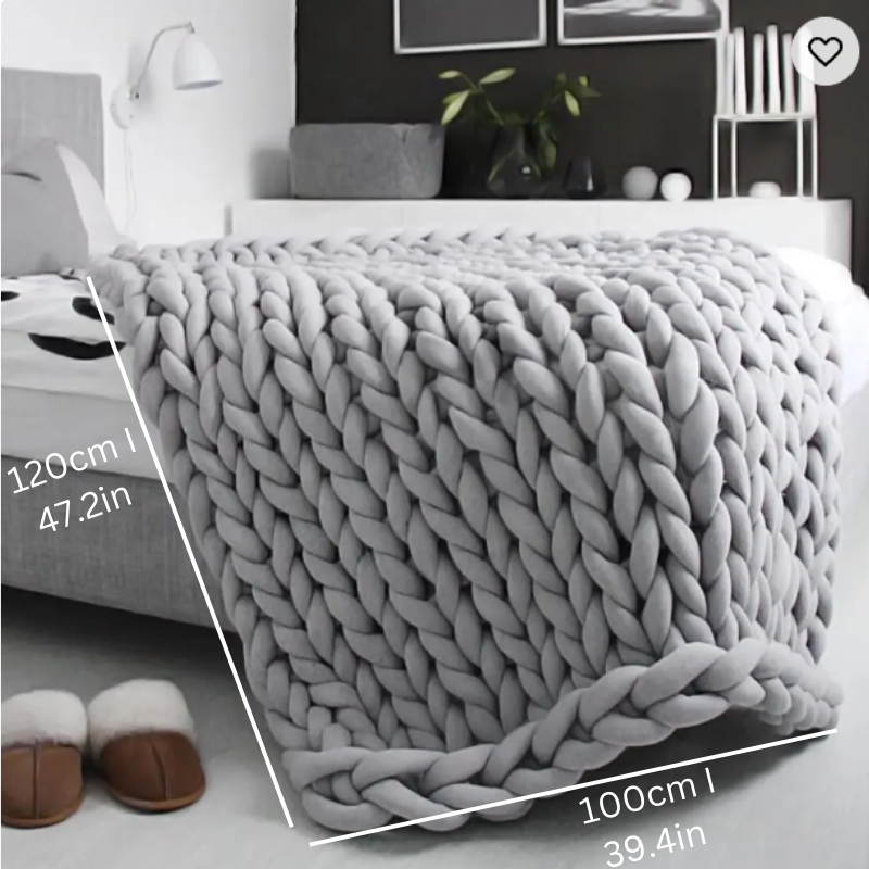 Dreamblanket sen koc – Quilted Organic koc bawełniany dla relaks i redukcja stresu