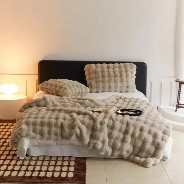 Koc ocieplający - Ciepły koc na zimę - Sofa