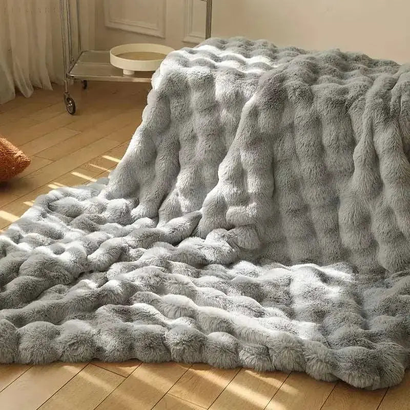 Koc ocieplający - Ciepły koc na zimę - Sofa