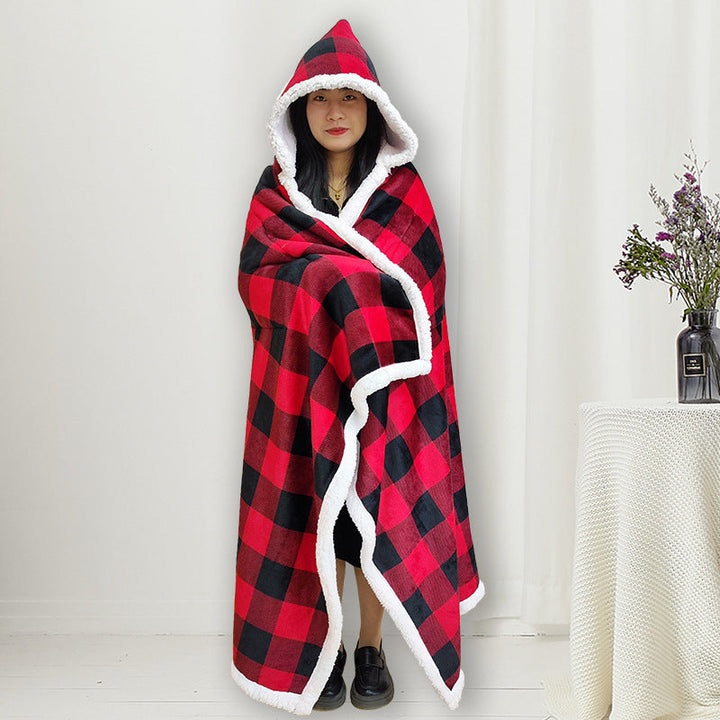 Womęski Hooded koc