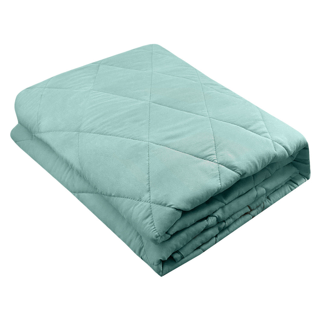 Pluszowy Quilted koc