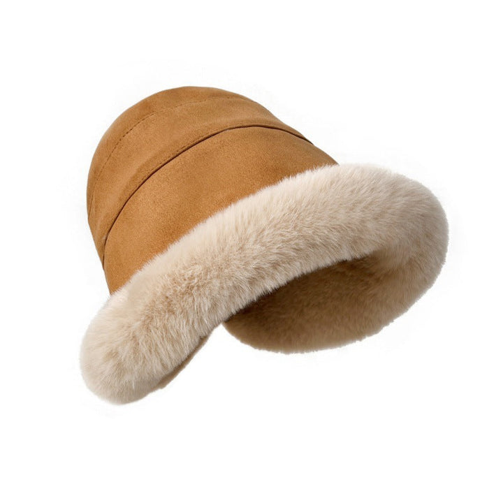 Damska czapka beanie ze sztucznego futra, miękka i elegancka