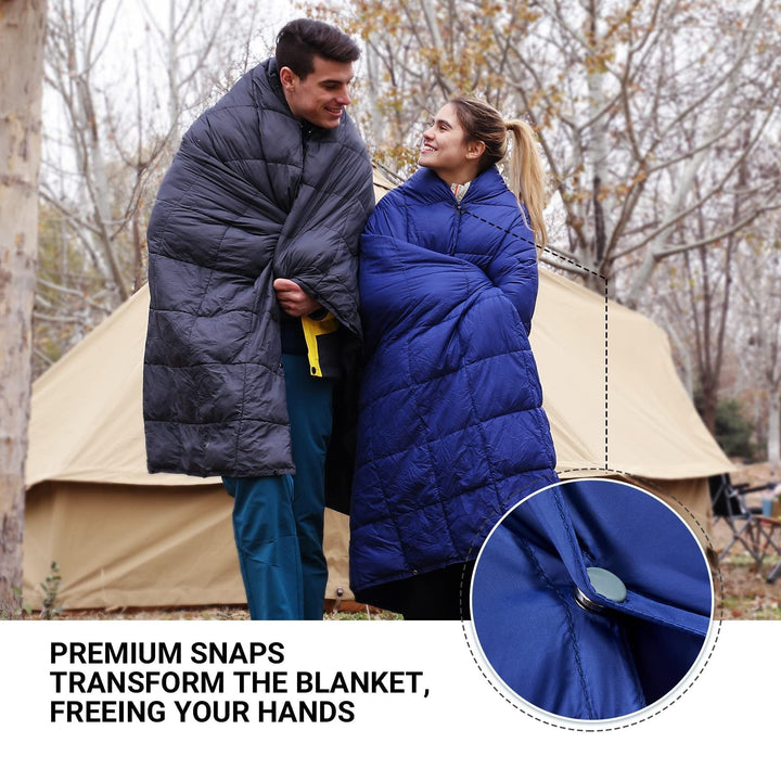 Womęski koc zimowy z eco-friendly filling
