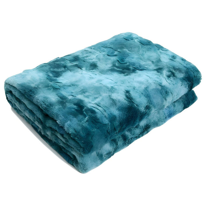 Miękki welur koc zimowy – Ciepły Coral koc polarowy w Batik Styl