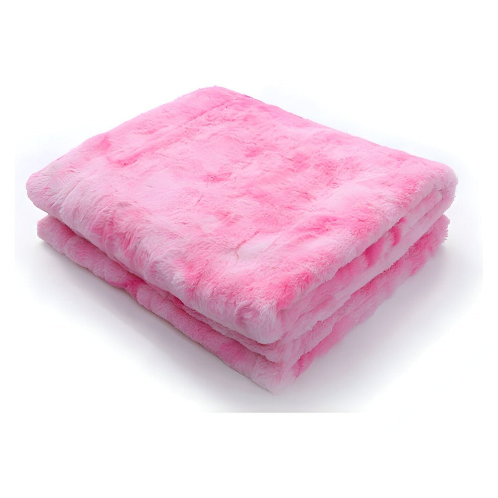 Miękki welur koc zimowy – Ciepły Coral koc polarowy w Batik Styl