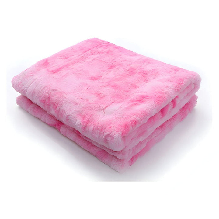 Miękki welur koc zimowy – Ciepły Coral koc polarowy w Batik Styl