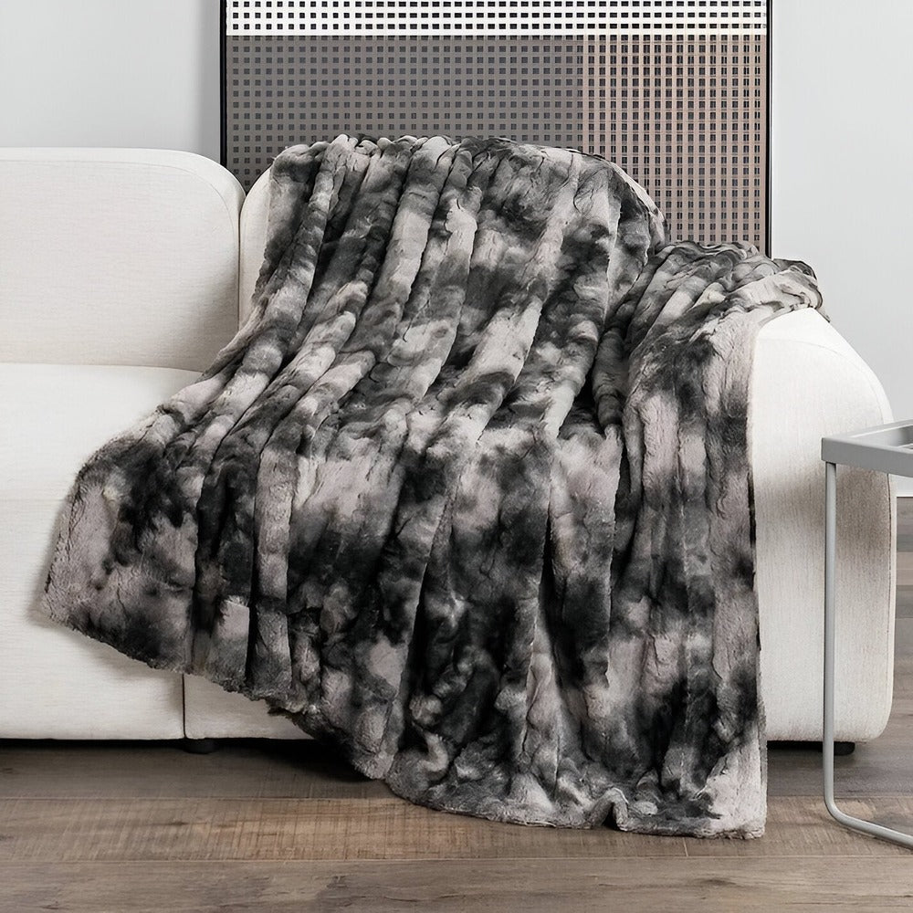 Miękki welur koc zimowy – Ciepły Coral koc polarowy w Batik Styl