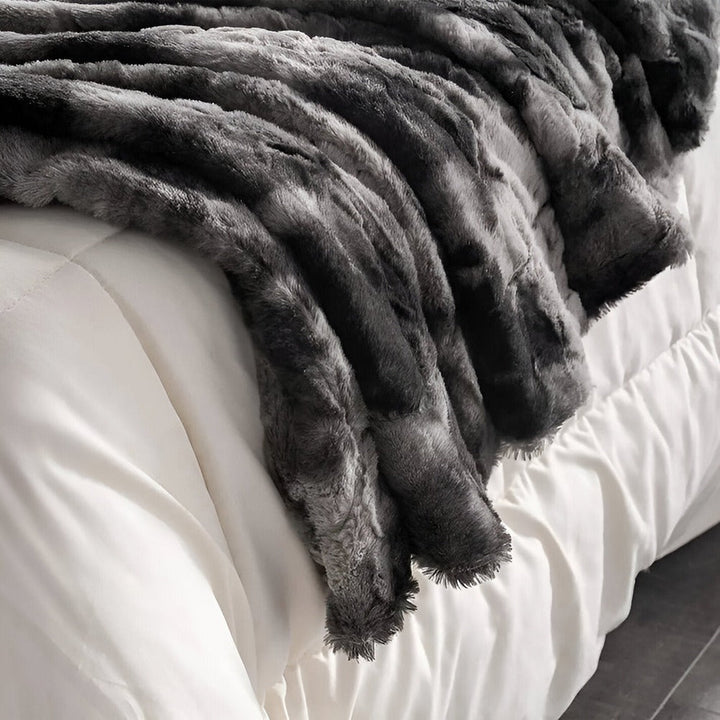 Miękki welur koc zimowy – Ciepły Coral koc polarowy w Batik Styl