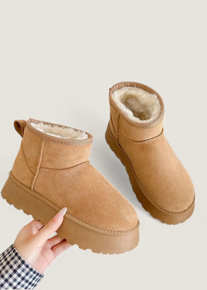 Ocieplane buty zimowe unisex z antypoślizgową podeszwą
