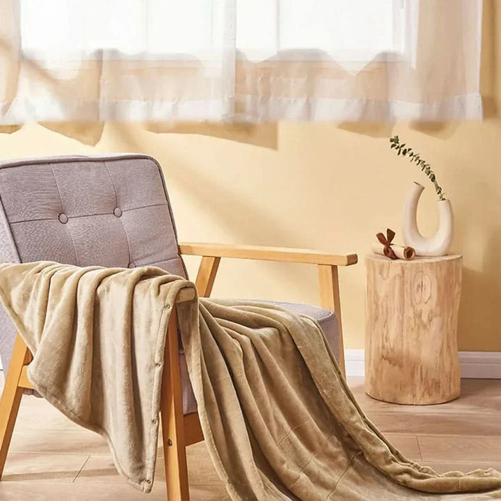 ElectricCuddle USB podgrzewany koc polarowy – Przenośny &amp; regulowany