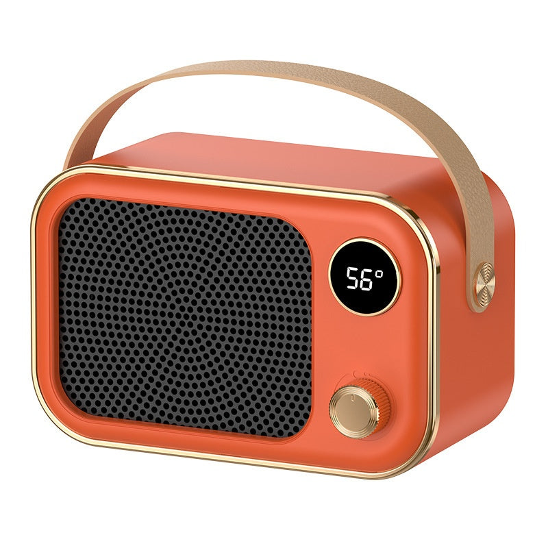 Termowentylator w stylu retro radia