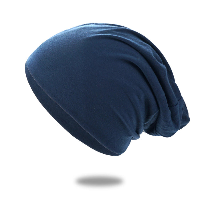 Czapka beanie typu slouch z oddychającej dzianiny