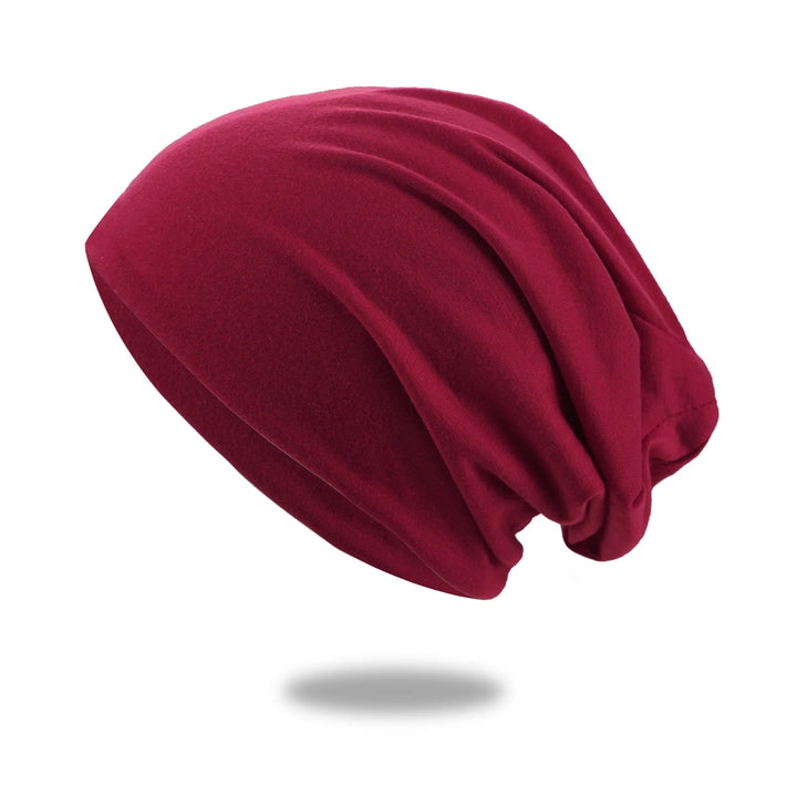Czapka beanie typu slouch z oddychającej dzianiny