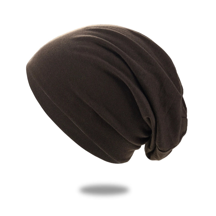 Czapka beanie typu slouch z oddychającej dzianiny