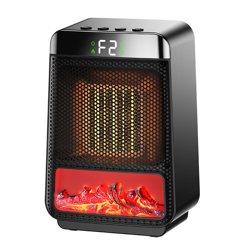 Termowentylator z efektem płomienia