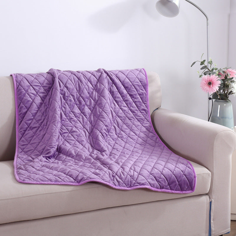 Elektryczny koc-narzutka na USB do noszenia, 100 x 140 cm, do prania