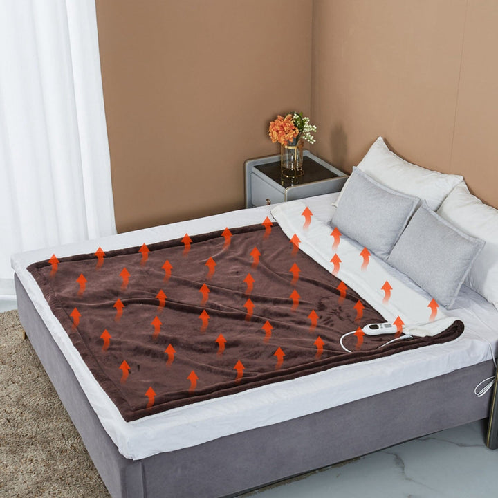 Elektryczny podgrzewany koc flanelowy - CozyHeat