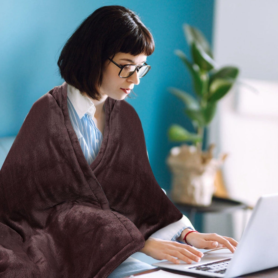 Elektryczny podgrzewany koc flanelowy - CozyHeat