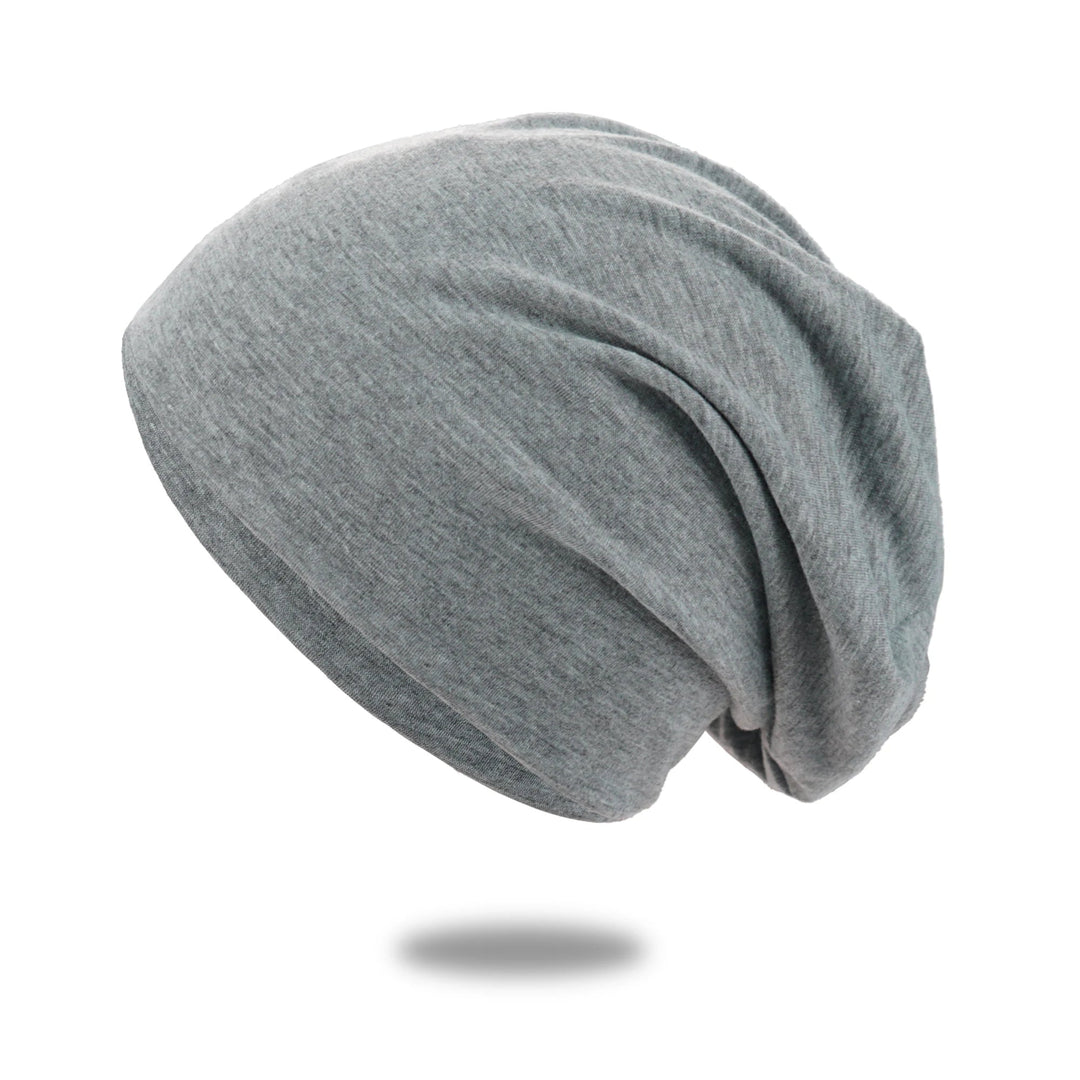 Czapka beanie typu slouch z oddychającej dzianiny