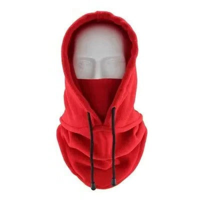 Otulena™ Kominiarka z polaru i kaptur narciarski z regulacją