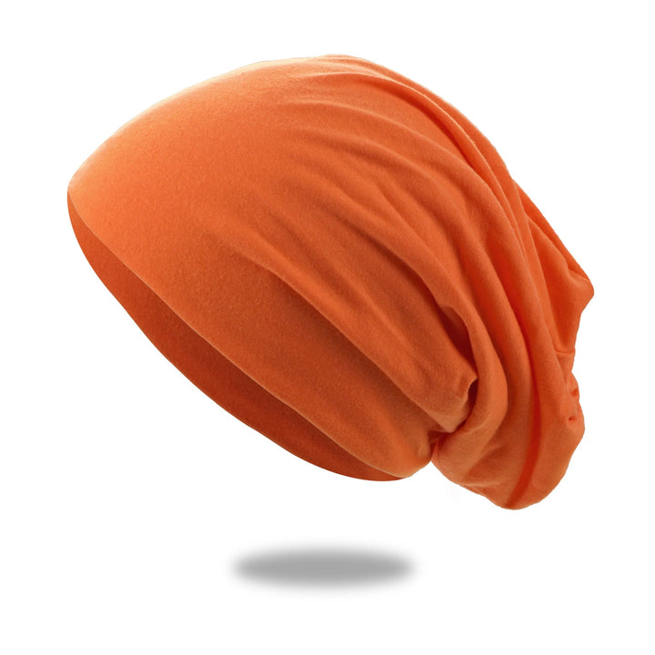 Czapka beanie typu slouch z oddychającej dzianiny