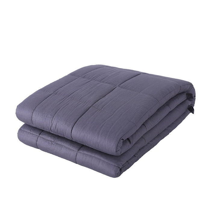Kołdra obciążeniowa dla sen i redukcja stresu z Quilted bawełna design narzuta