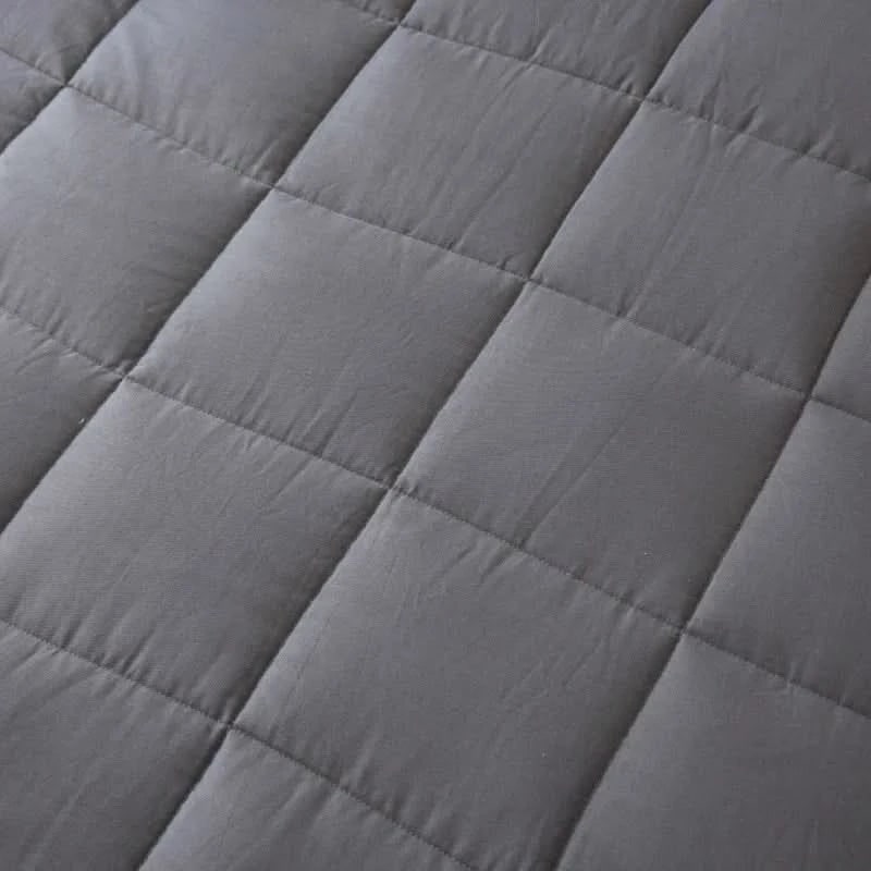 Kołdra obciążeniowa dla niepokój podczas snu łóżko z Quilted bawełna design narzuta