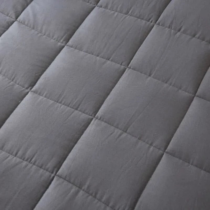 Kołdra obciążeniowa dla niepokój podczas snu łóżko z Quilted bawełna design narzuta