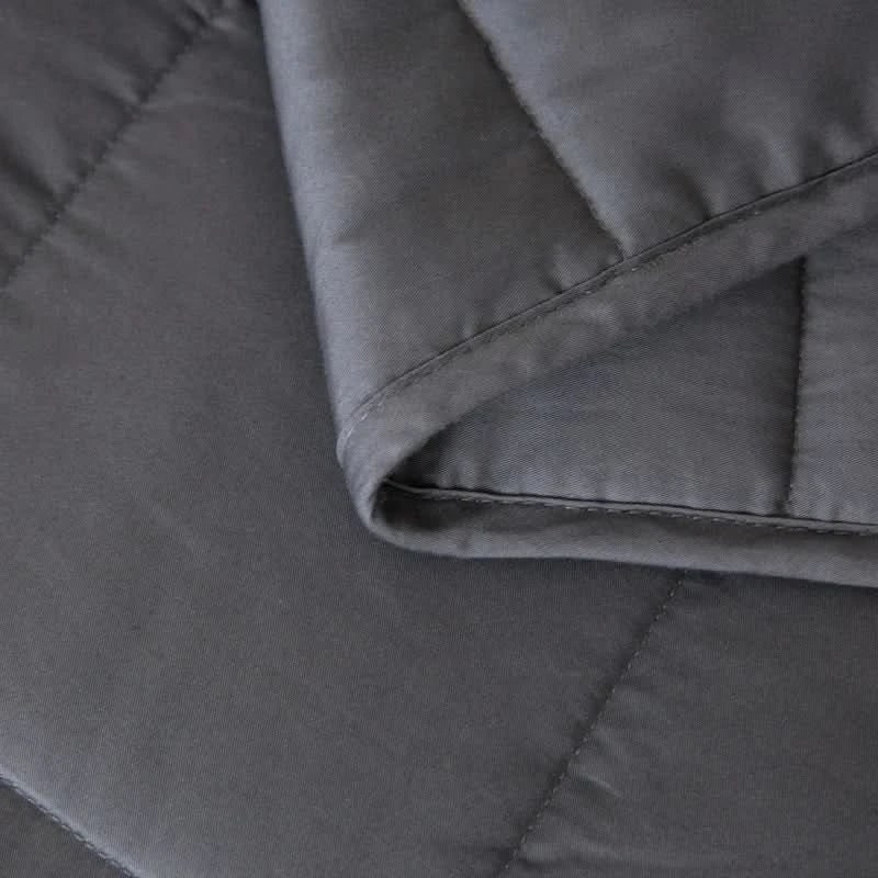 Kołdra obciążeniowa dla niepokój podczas snu łóżko z Quilted bawełna design narzuta