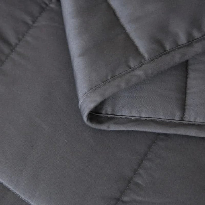 Kołdra obciążeniowa dla niepokój podczas snu łóżko z Quilted bawełna design narzuta