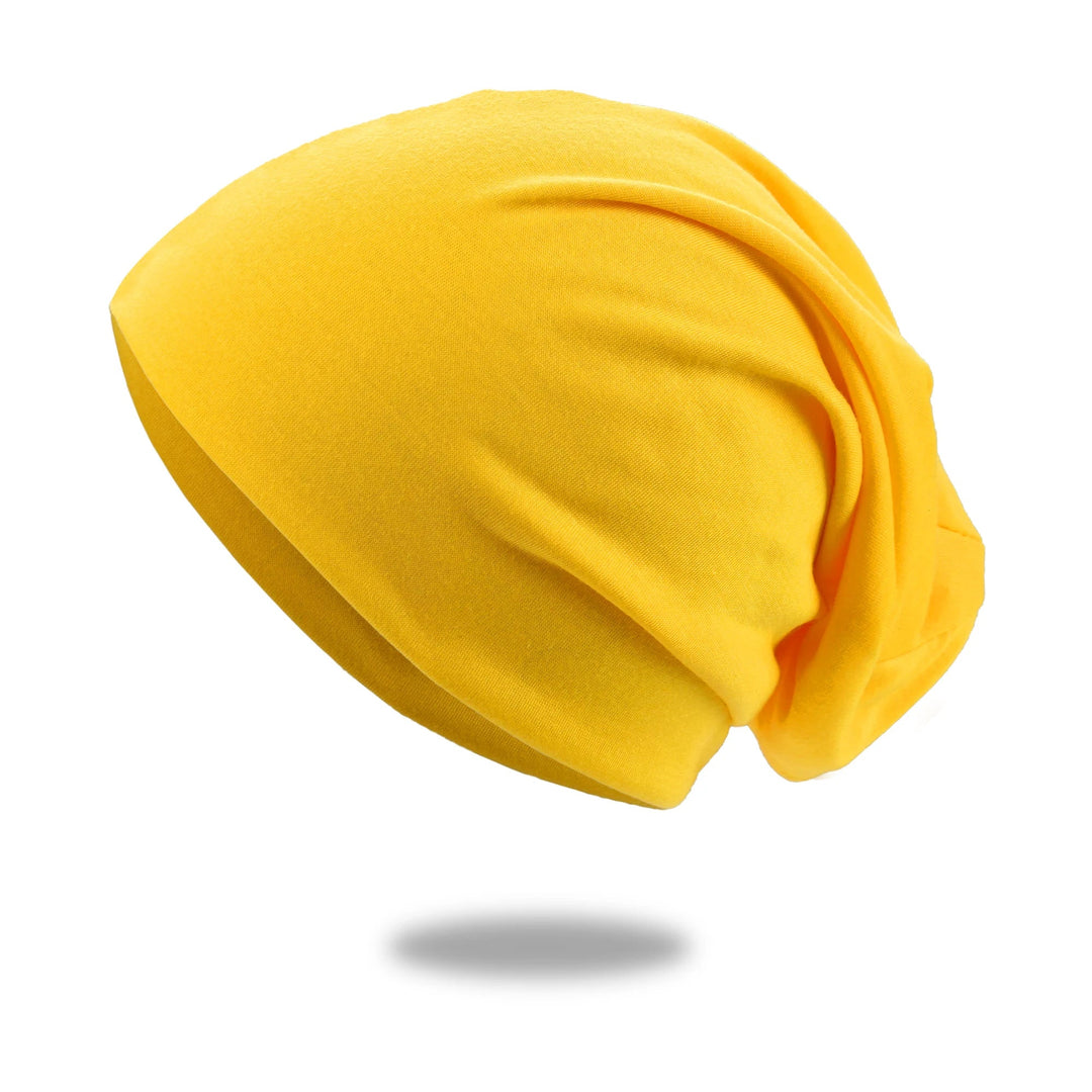 Czapka beanie typu slouch z oddychającej dzianiny